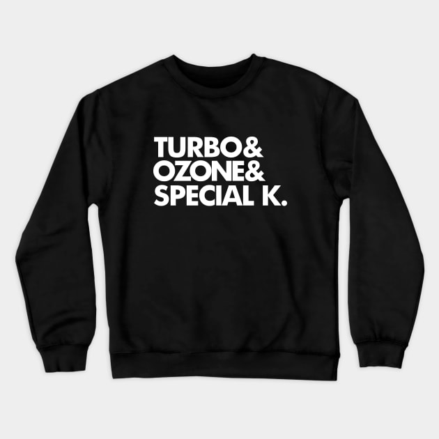 Turbo Ozone Special K Crewneck Sweatshirt by Styleuniversal
